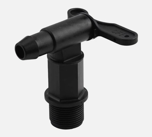 Water butt tap 4mm hozelock - tap, 25.4mm