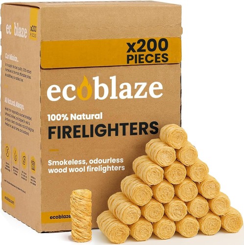 200 firelighters ecoblaze - 200,
