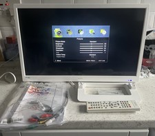 Alba LE-24GY15-T2-DVD-WHITE TV Combo with Remote *DVD Is Faulty*