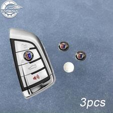 3x FOR Alpina B7 B6 B5 B4 B3 B12 Key Decal Round Emblem Badge Sticker Exterior