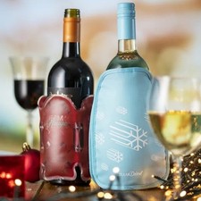 CellarDine Wipe Clean Red Wine Warmer & White Wine Chiller Gift Set