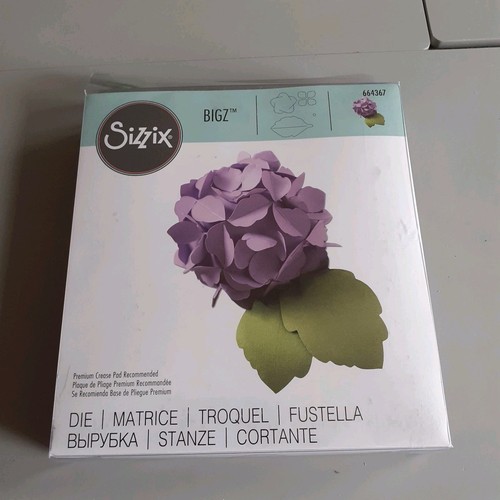 Sizzix bigz die hydrangea - sizzix,