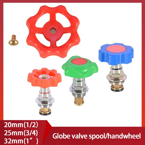 Brass wheel gate valve - brass, head