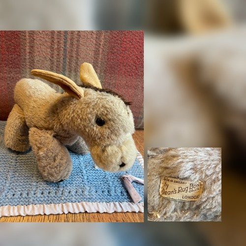 Old teddy bear deans - teddy, book
