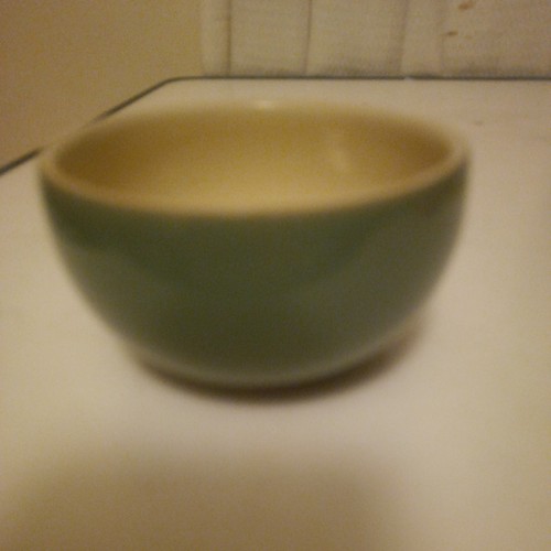 Denby green open sugar bowl - sugar,