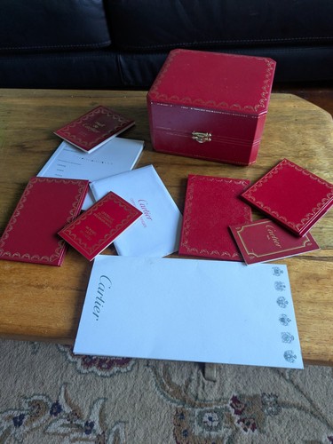 Genuine cartier watch box - cartier,