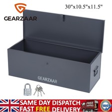 Job Site Tool Box & Lock Steel