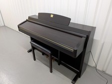Yamaha Clavinova CLP-230 digital piano and stool in dark rosewood stock #25528
