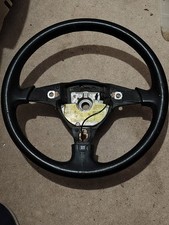 Genuine BMW E36 M Tec Steering Wheel With Air Bag Light In Very Good Condition