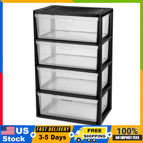Sterilite wide drawer - sterilite, 4