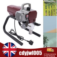 1800W High Pressure Airless Sprayer Spraying Machine Wall Paint Spraying Gun NEW