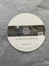 2014 AUDI RNS-E PLUS Navigation Map  Sat Nav Disc UK & EUROPE DVD West Europe