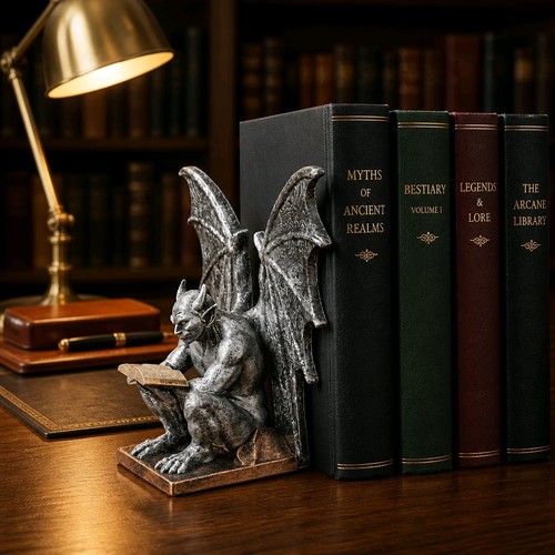 Gothic gargoyle book - gothic, end