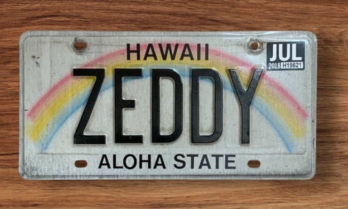 Hawaii graphic rainbow vanity - graphic,