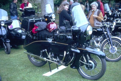 35mm slide vincent motorcycle - 35mm,