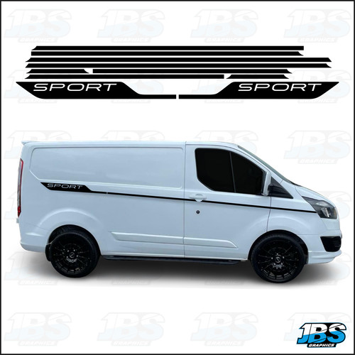 Lwb van sport side - van, graphics