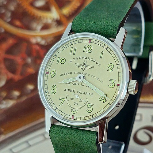 Vintage wristwatch ussr - vintage,
