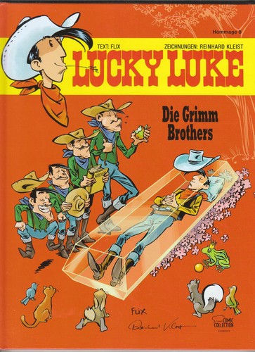Lucky luke homage hardcover - luke,