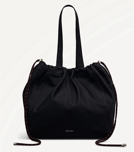 Radley black handbag tote - black,
