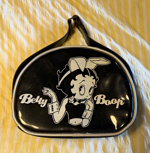 Betty boop black zip - black,