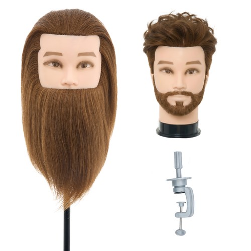 100 real hair salon man - real,