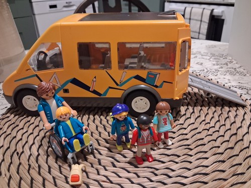 Playmobil school bus - playmobil,