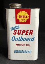 SHELL SUPER OUTBOARD MOTOR OIL