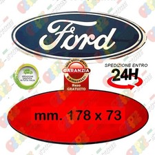 Stemma Logo mm. 178 x 73 per FORD emblema fregio badge anteriore posteriore auto