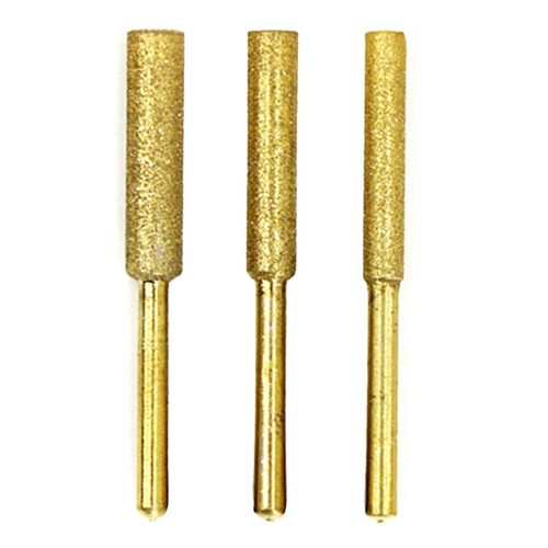 Coated cylindrical burr - coated,