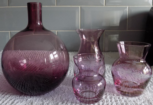 Cranberry amethyst glass - cranberry,