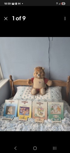 1985 teddy ruxspin books - 4, &
