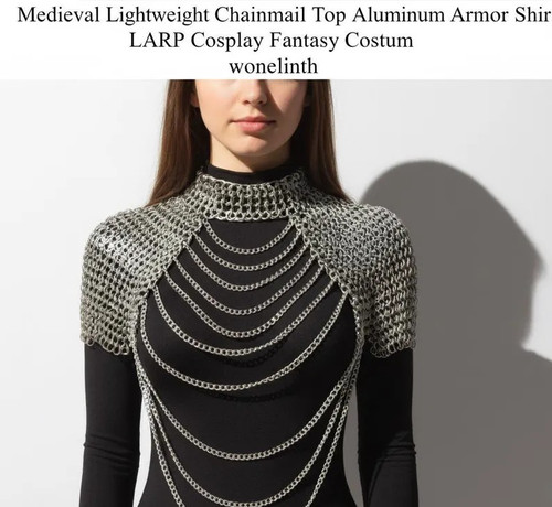 Women medieval chainmail - women’s,