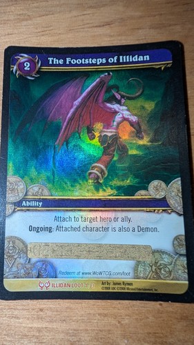Wow tcg the footsteps - wow,