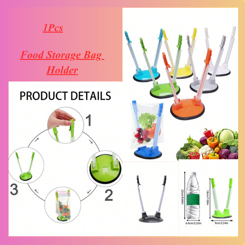 Baggy rack food storage bag - food,
