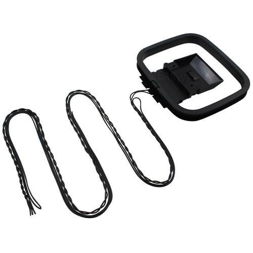 Loop antenna with 3 - am/fm, -pin