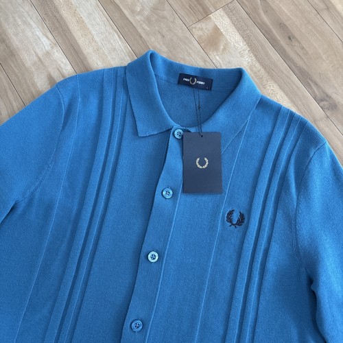 Fred perry knitted shirt - knitted,