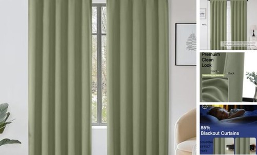 Sally blackout curtains - ,