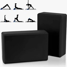 Yoga Gym Blocks 2pcs Black