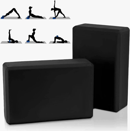 Yoga blocks 2pcs - 2pcs, black