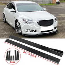 For Vauxhall Opel Insignia Corsa Side Skirts Rocker Panels Spoiler Splitter Lip