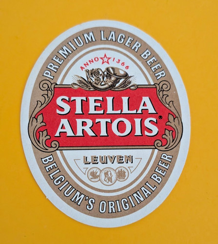 Stella artois lager beer - lager, mat