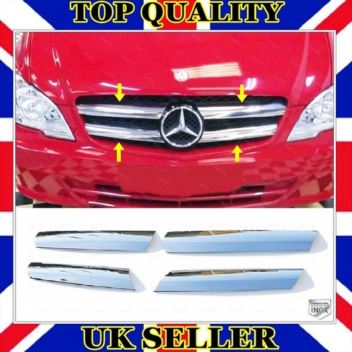 Chrome front grill - front, 4