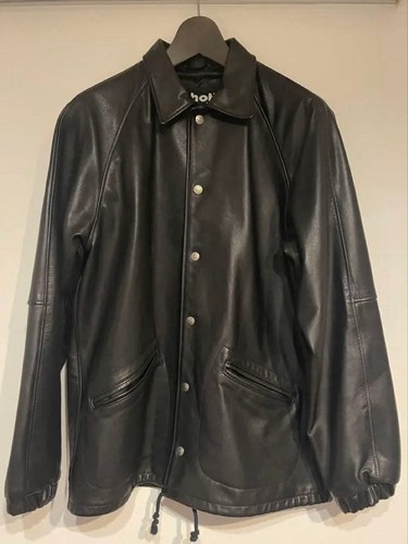 Schott black leather - schott, coach