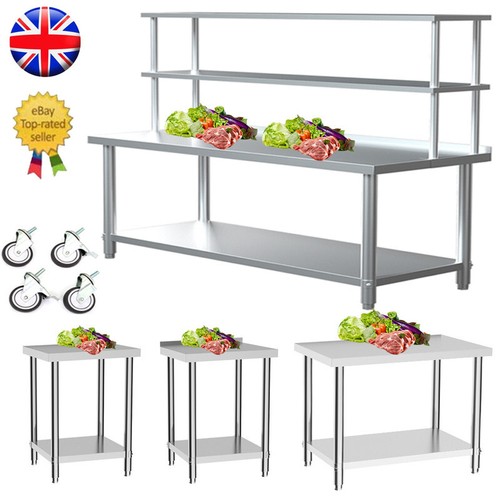 Stainless steel work table - steel,