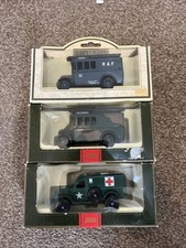 3 Lledo Diecast Boxed Military