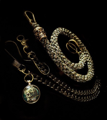Xxl skull wallet chain - xxl,
