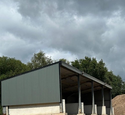 8mx7 eaves used steel - 28.8mx7.2m,