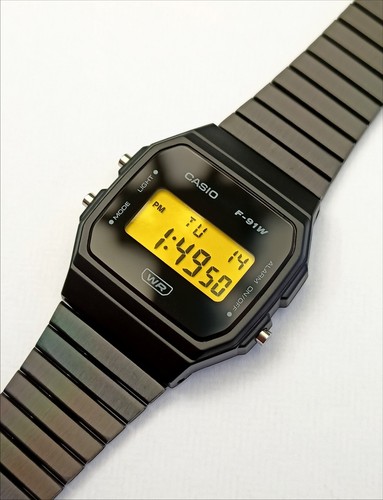 Casio f91w stealth - casio, 🟡
