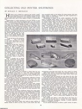 COLLECTING OLD PEWTER SNUFF