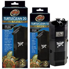 ZooMed TurtleClean Filter Deluxe Turtle Tank Filtration Terrapin Power Aquarium 